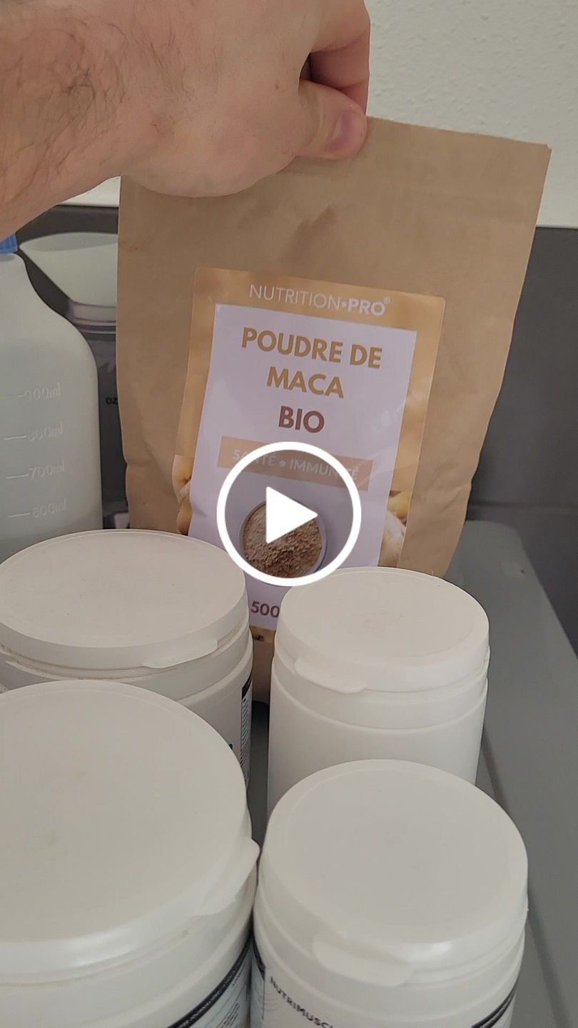 Customer video review of MACA BIO (EN POUDRE)