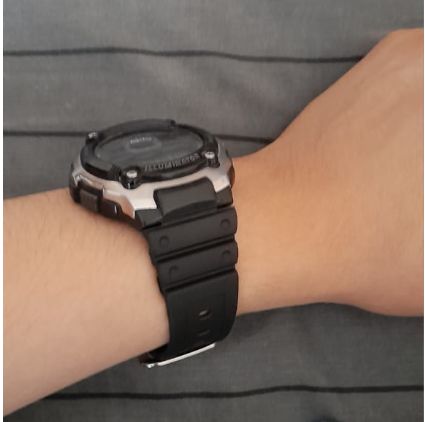 Customer photo review of Correa De Repuesto Casio G-Shock Bands 10512401 (DW-5000, DW-5600, DW5750, etc.)