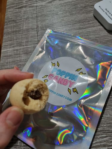 Customer photo review of Freeze Dried Chocolate Eclairs