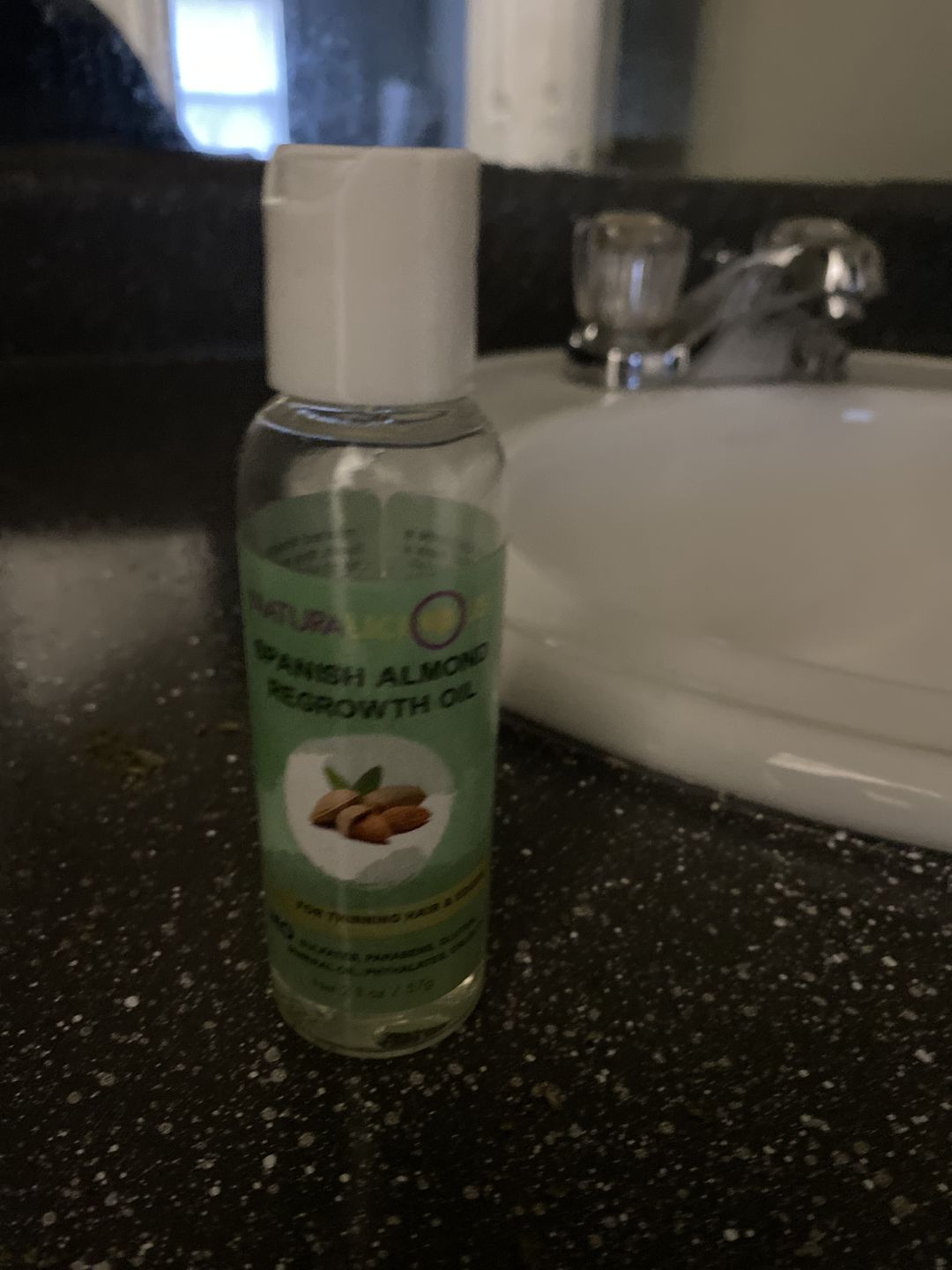 Customer photo review of Spanish Almond Regrowth Oil