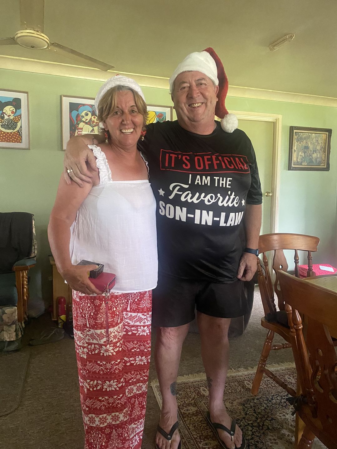 Customer photo review of I Am The Favorite Son-In-Law - Best Gift For Son-In-Law Classic T-Shirt