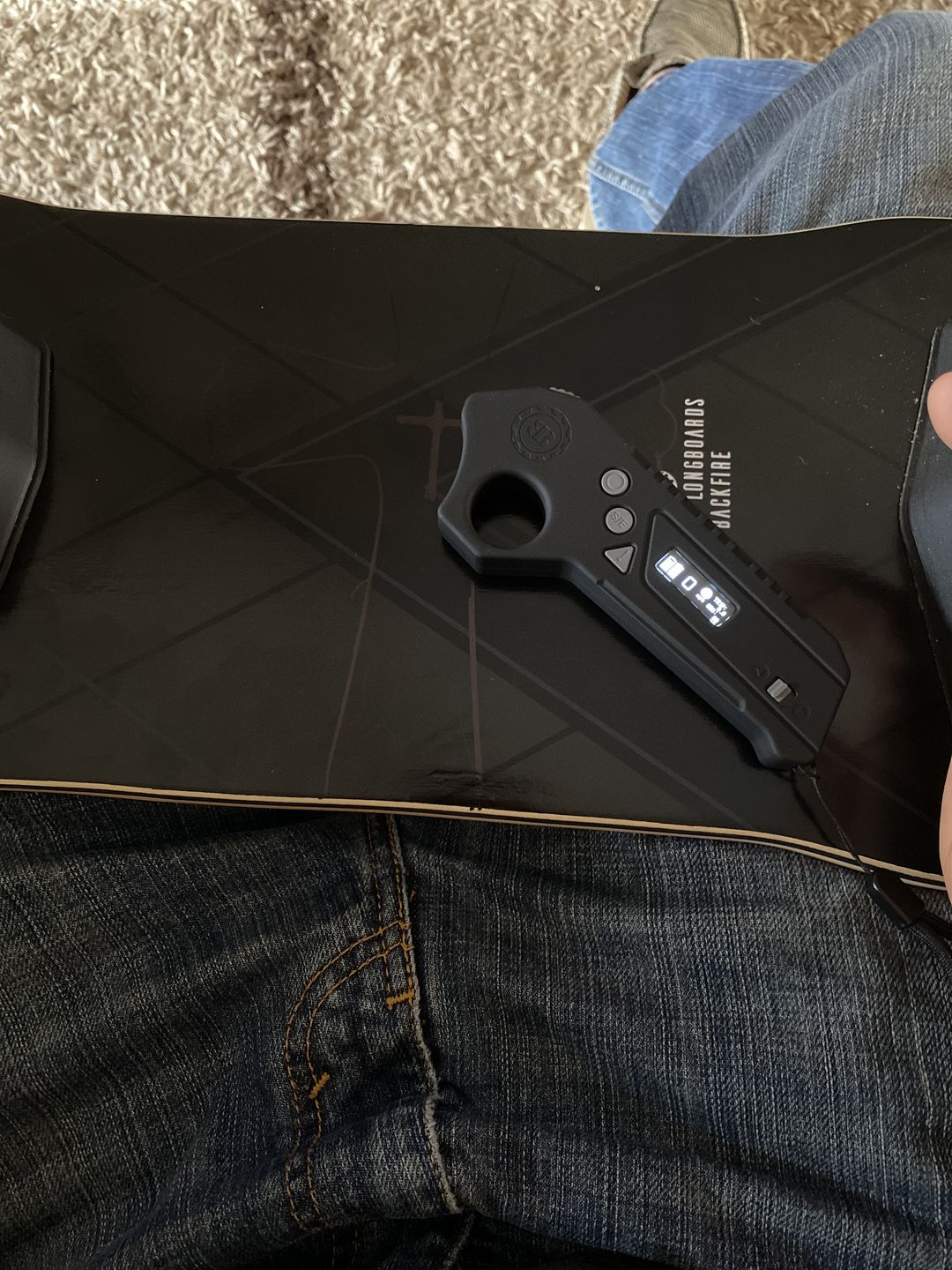 Customer photo review of Backfire R2 Wireless Remote With Oled Display For G2 BLACK and ERA