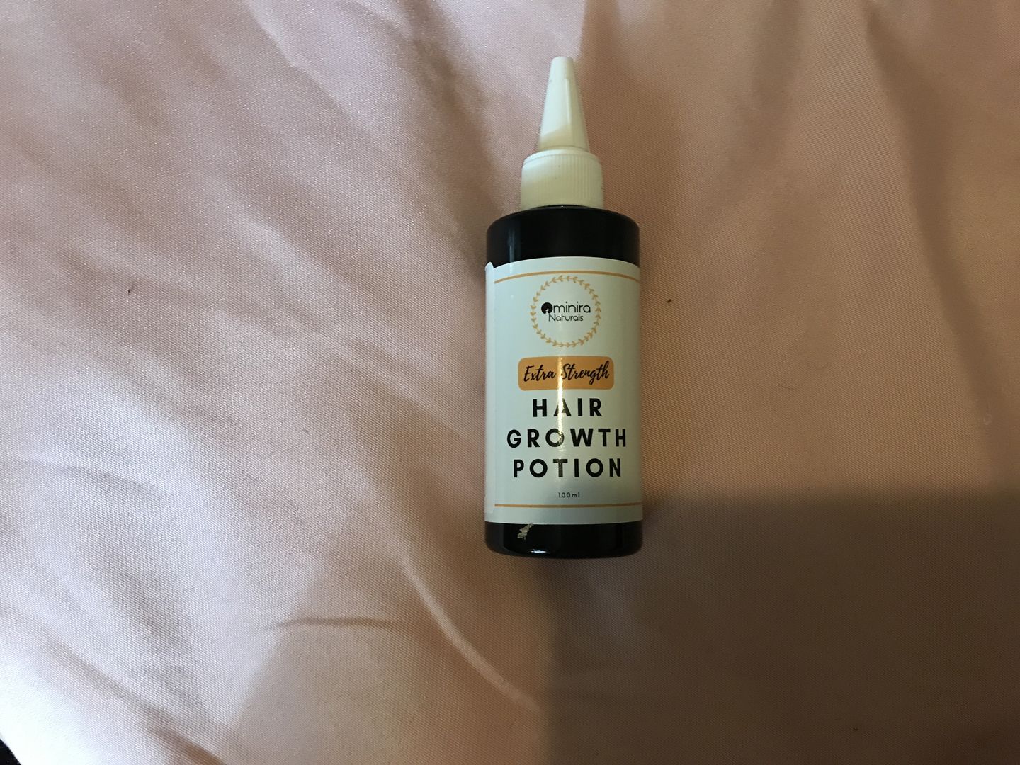 Customer photo review of Hair Growth Potion - Extra Strength