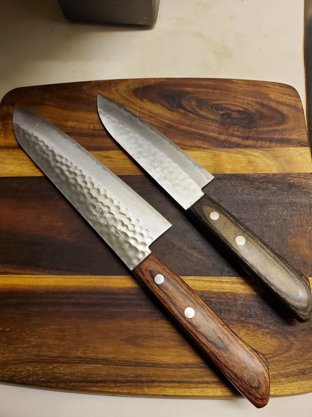 Customer photo review of Masutani Tsuchime Gyuto 180 mm