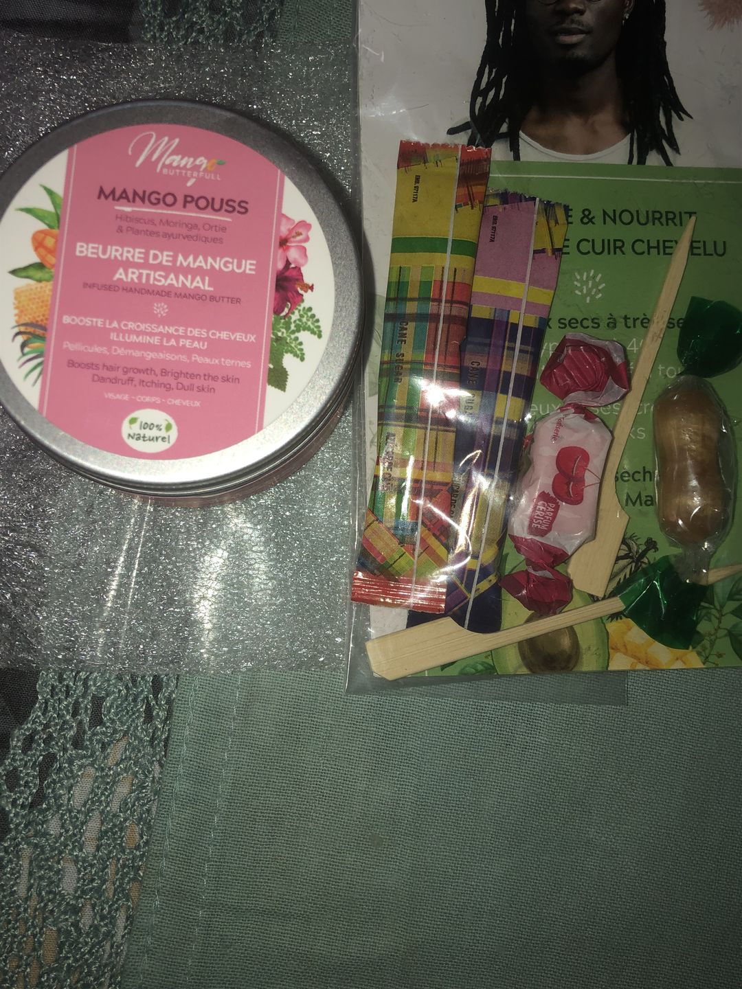 Customer photo review of Beurre de mangue artisanal POUSS
