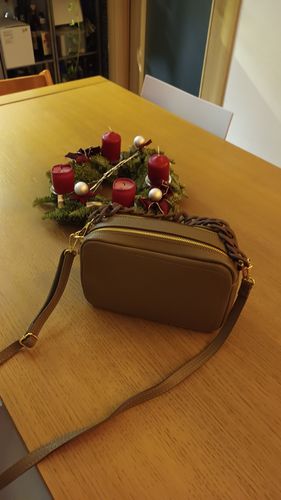 Customer photo review of Borsa Juliette con doppio scomparto (Personalizzabile)