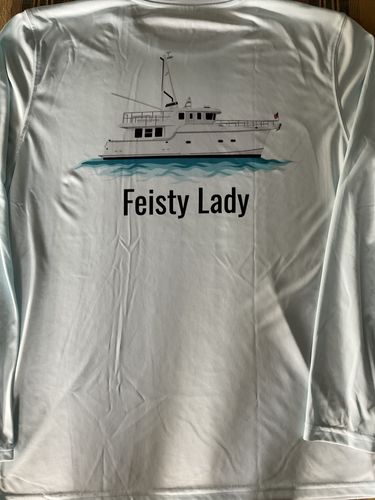 Customer photo review of Custom Digital Boat Artwork