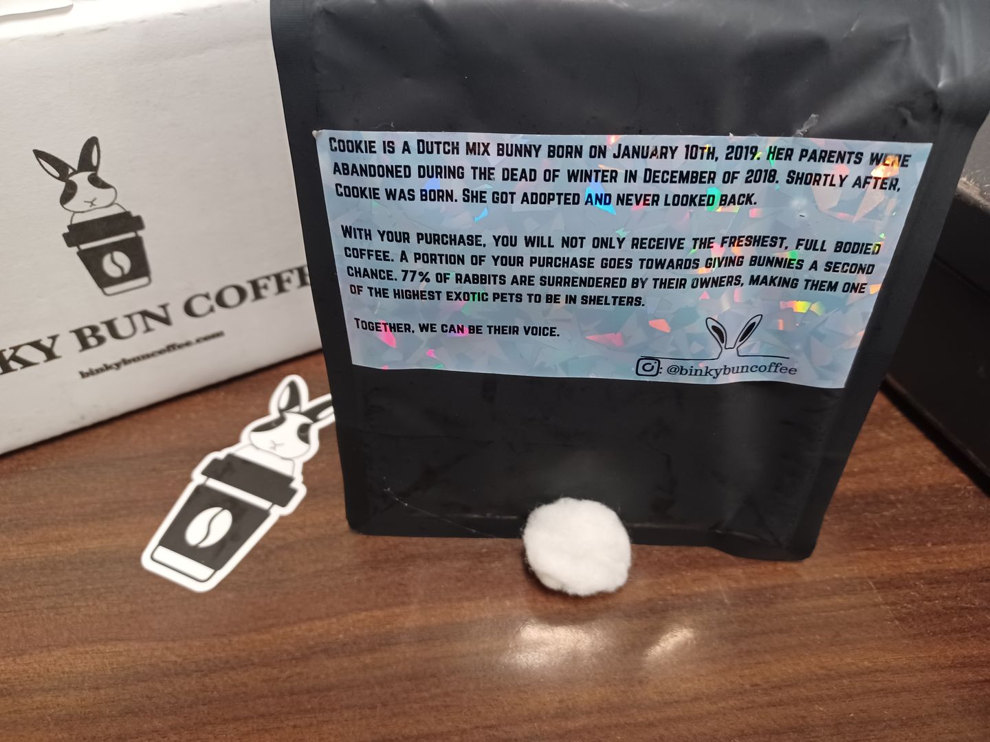 Customer photo review of Cookies' Signature Blend (Ground)