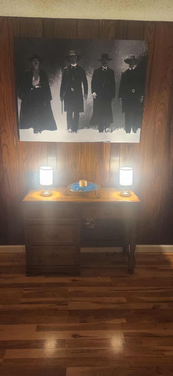 Customer photo review of Tombstone Wall Art