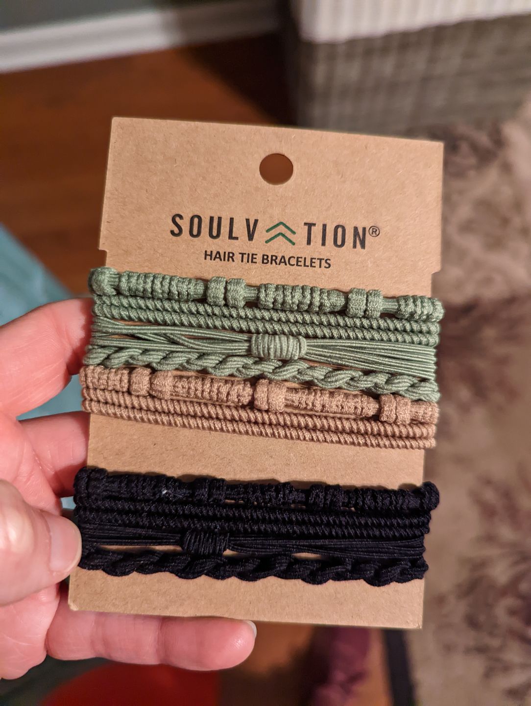Customer photo review of Boho Hair Ties