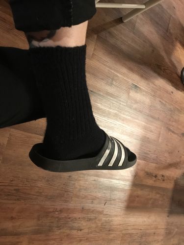 Customer photo review of J.B. Field's Casual "Wool Weekender" 96% Merino Wool Sock