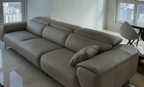 Customer photo review of NEW CLEVER - Sofa văng bọc da