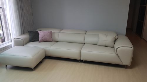 Customer photo review of NEW CLEVER - Sofa văng bọc da