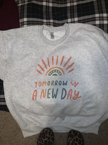 Customer photo review of Tomorrow Is A New Day