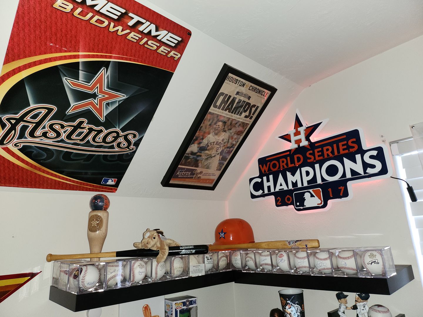 Customer photo review of Houston Astros 2017 WORLD SERIES CHAMPIONS 3D Metal Wall Art