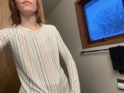 Customer photo review of Womens Base Layer Set