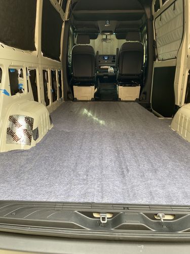 Customer photo review of Sprinter - Windshield Shade