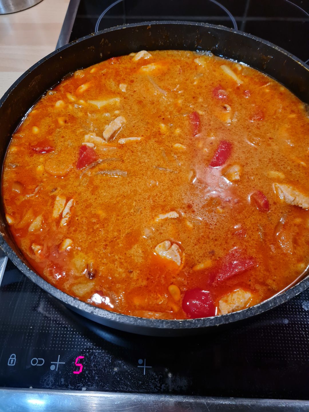 Customer photo review of Massaman Curry Geschenkkorb MIT Blumenkarte (für 3-4 Portionen)