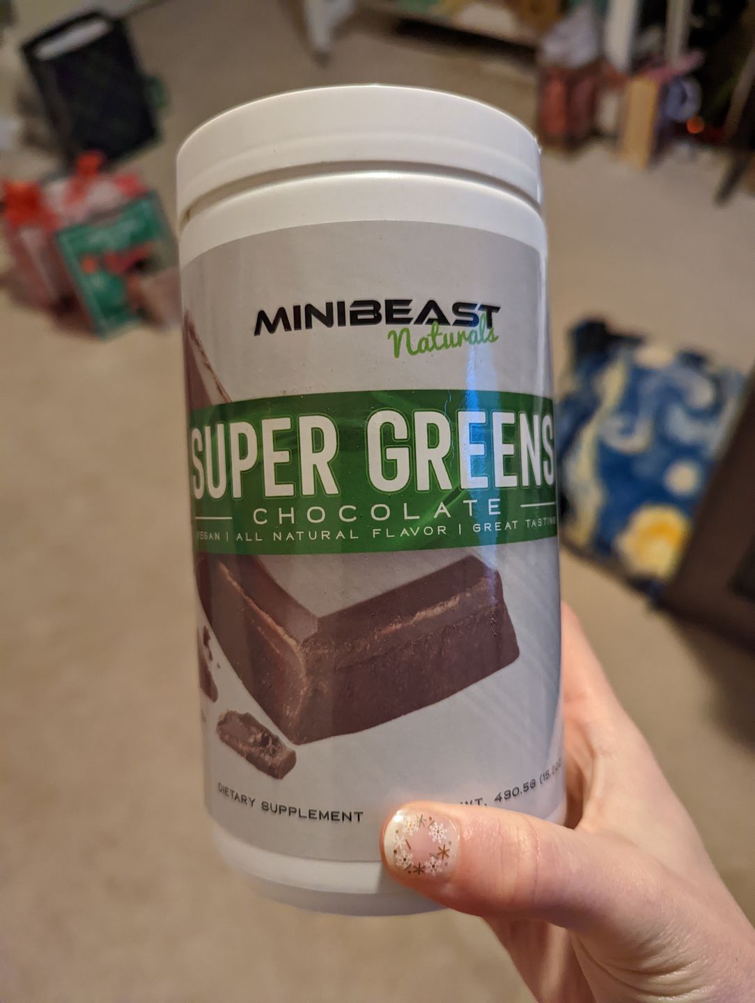 Customer photo review of Super Greens