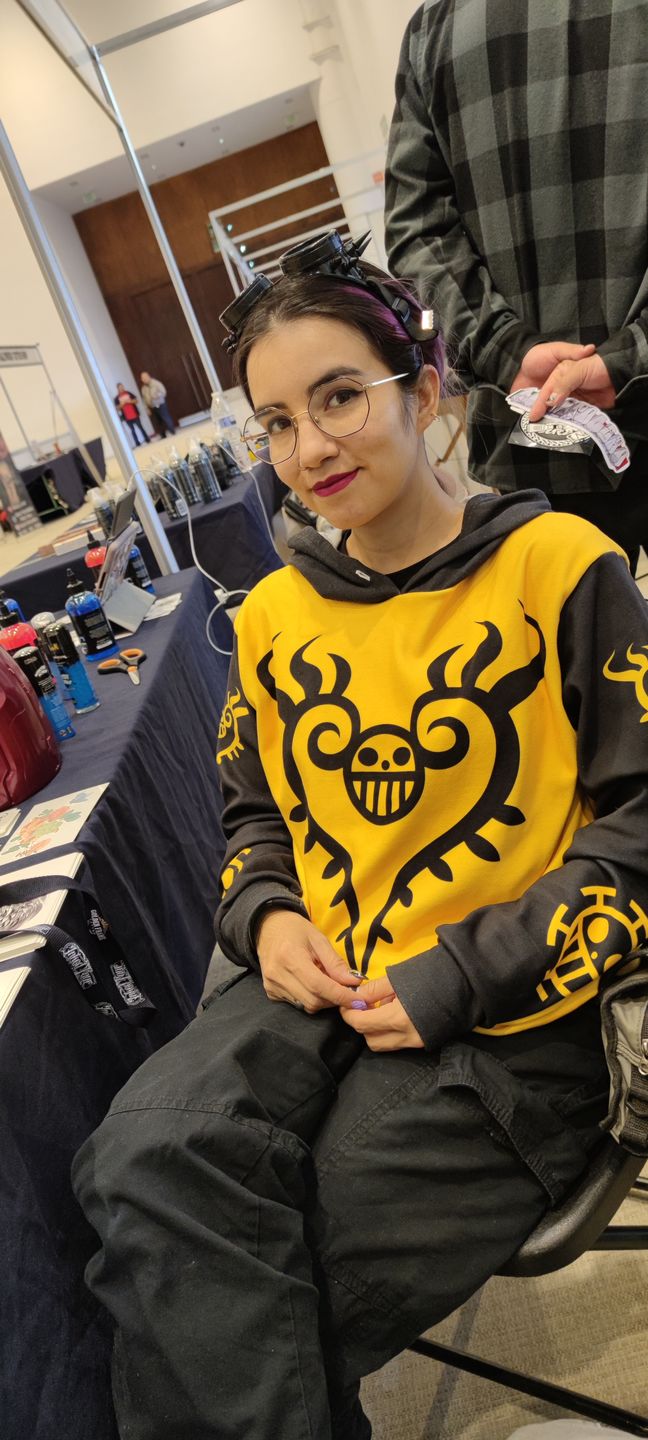 Customer photo review of Sudadera One Piece Piratas Corazón Trafalgar Law
