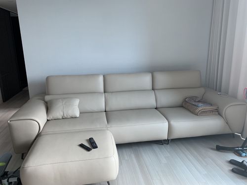 Customer photo review of NEW CLEVER - Sofa văng bọc da