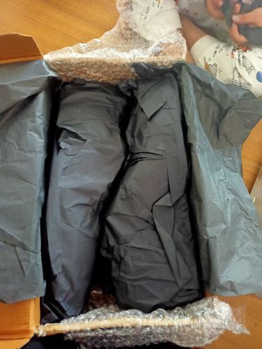 Customer photo review of Double Monk Straps Cap toe - Black