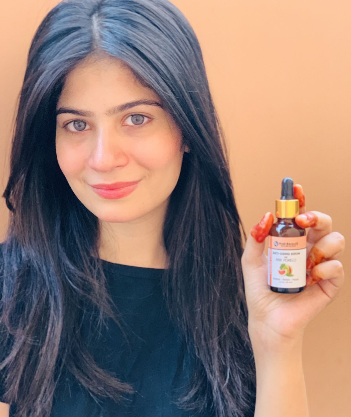 Customer photo review of Anti-Aging Serum