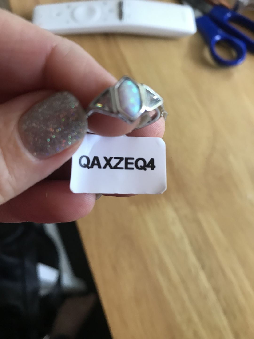 Customer photo review of Stardust Opal (Bath Bomb)