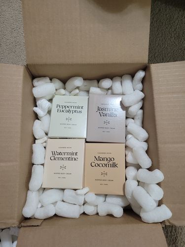 Customer photo review of Full-Size Body Cream Bundle