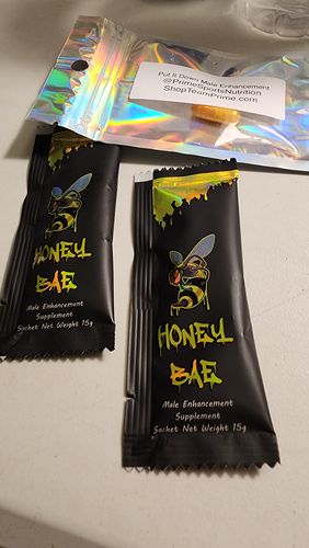 Customer photo review of Honey Bae - Male Enhancement