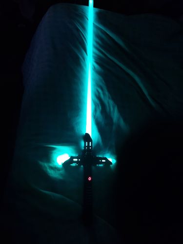 Customer photo review of The Fighter lightsaber