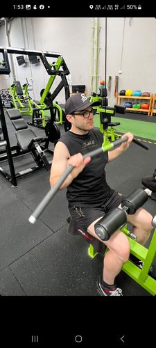 Customer photo review of Quads of the Gods - Flex- Lifting Shorts -Black / Gold