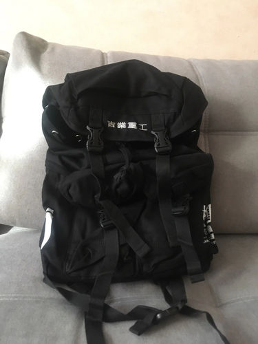 Customer photo review of Techwear Harajuku Backpack