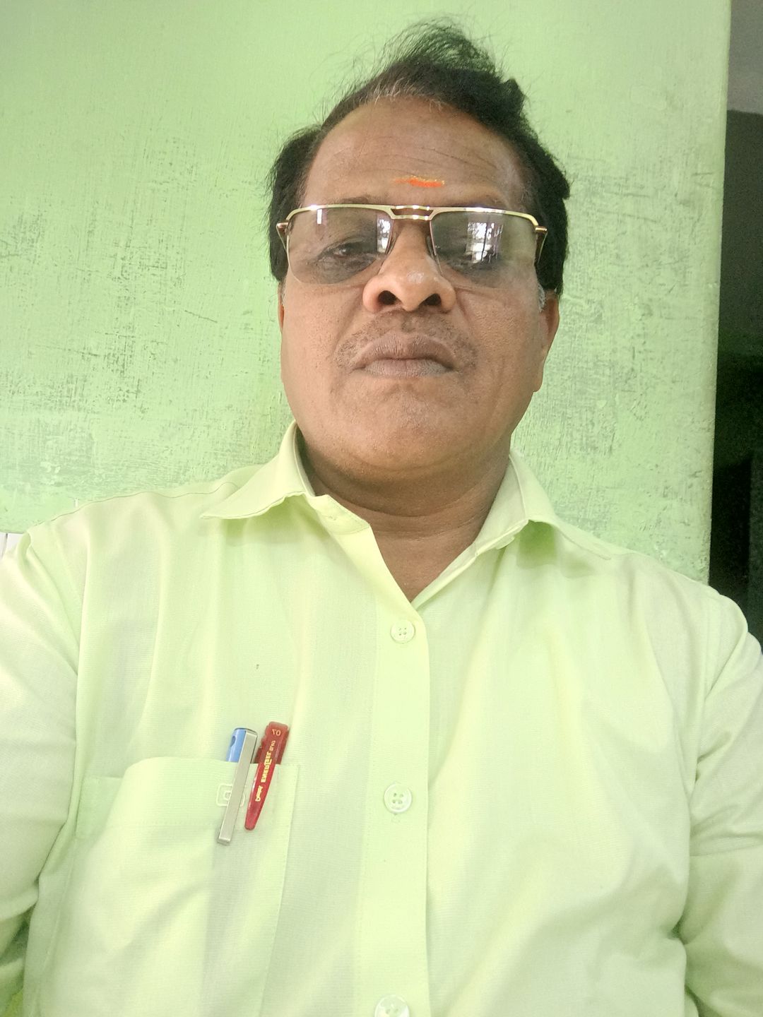 Customer photo review of Super Soft - Pale Green Formal Shirts | SS1506