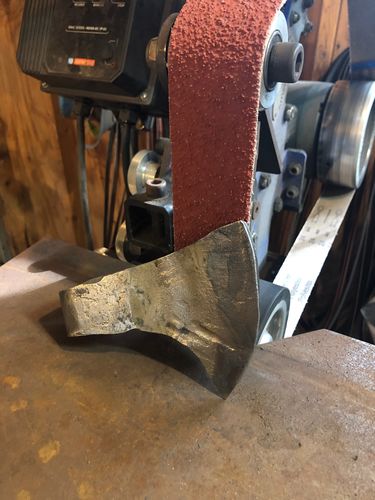Customer photo review of Custom 2 X 72 Sanding Belt Grit Pack Assortment