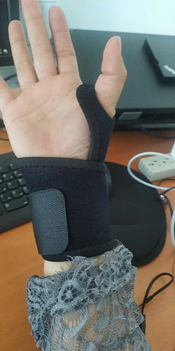 Customer photo review of SmalMästare™ Magnetisk Terapi Avsmalnande Handledsstöd