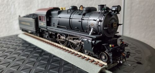 Customer photo review of BLI 6700 PRR E6 4-4-2, #460, 1927 Lindberg Special, Paragon4 Sound/DC/DCC, Smoke, HO Scale