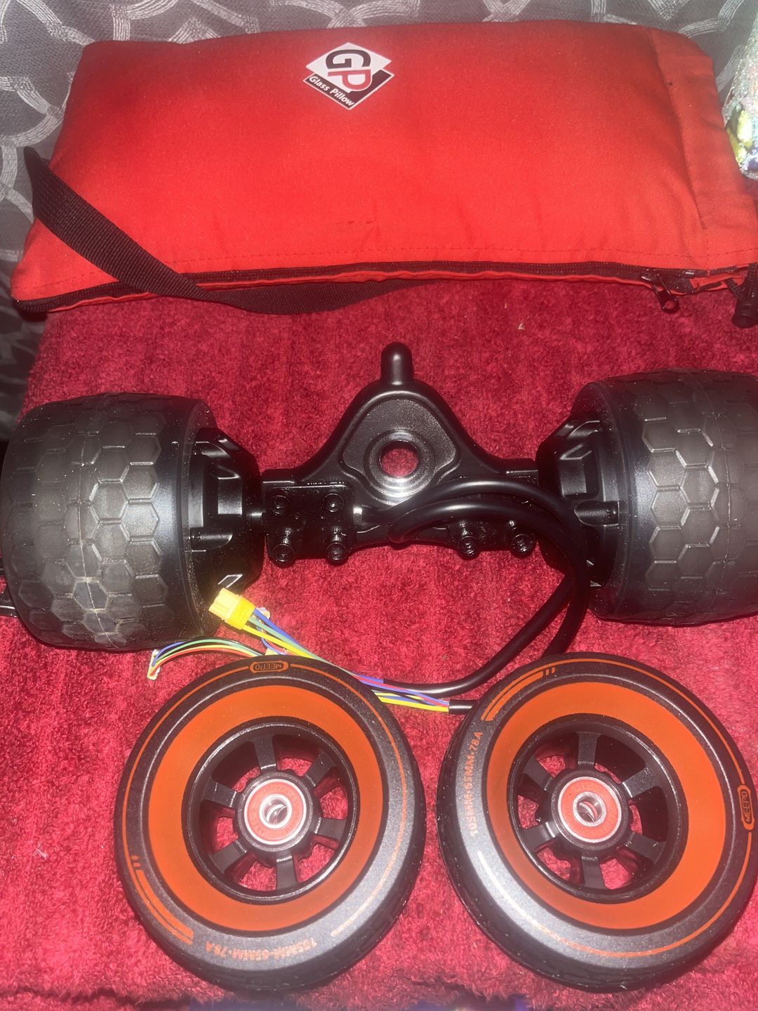 Customer photo review of Meepo Donut 105mm Hub Motor Kit