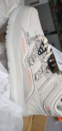 Customer photo review of Street Skate 2.0 Beige Low Top Premium Flat Sole Sneakers