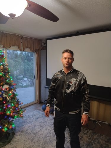 Customer photo review of Four Legendary Creatures Sukajan Souvenir Jacket