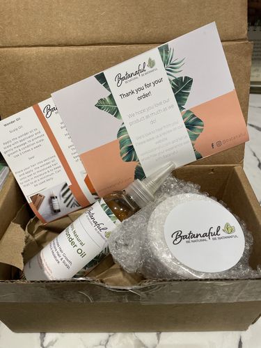 Customer photo review of Batanaful Bundle- Batana Oil 100ml & Wonder Oil 150ml