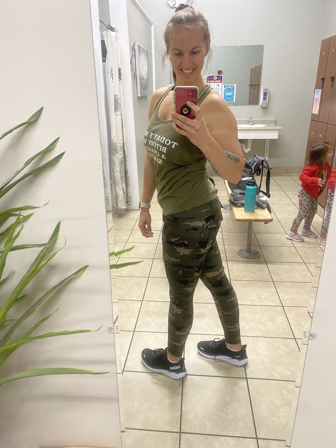 Customer photo review of CC Legging - Ambidextrous design - Green Camo