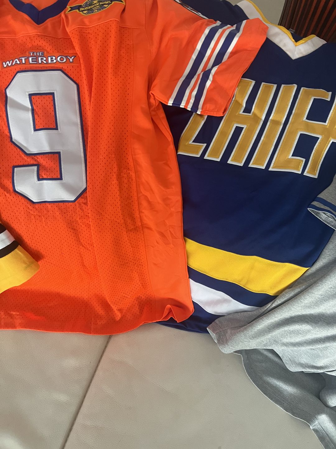 Customer photo review of Charleston Chiefs Hanson Brothers Slapshot Hockey Jersey