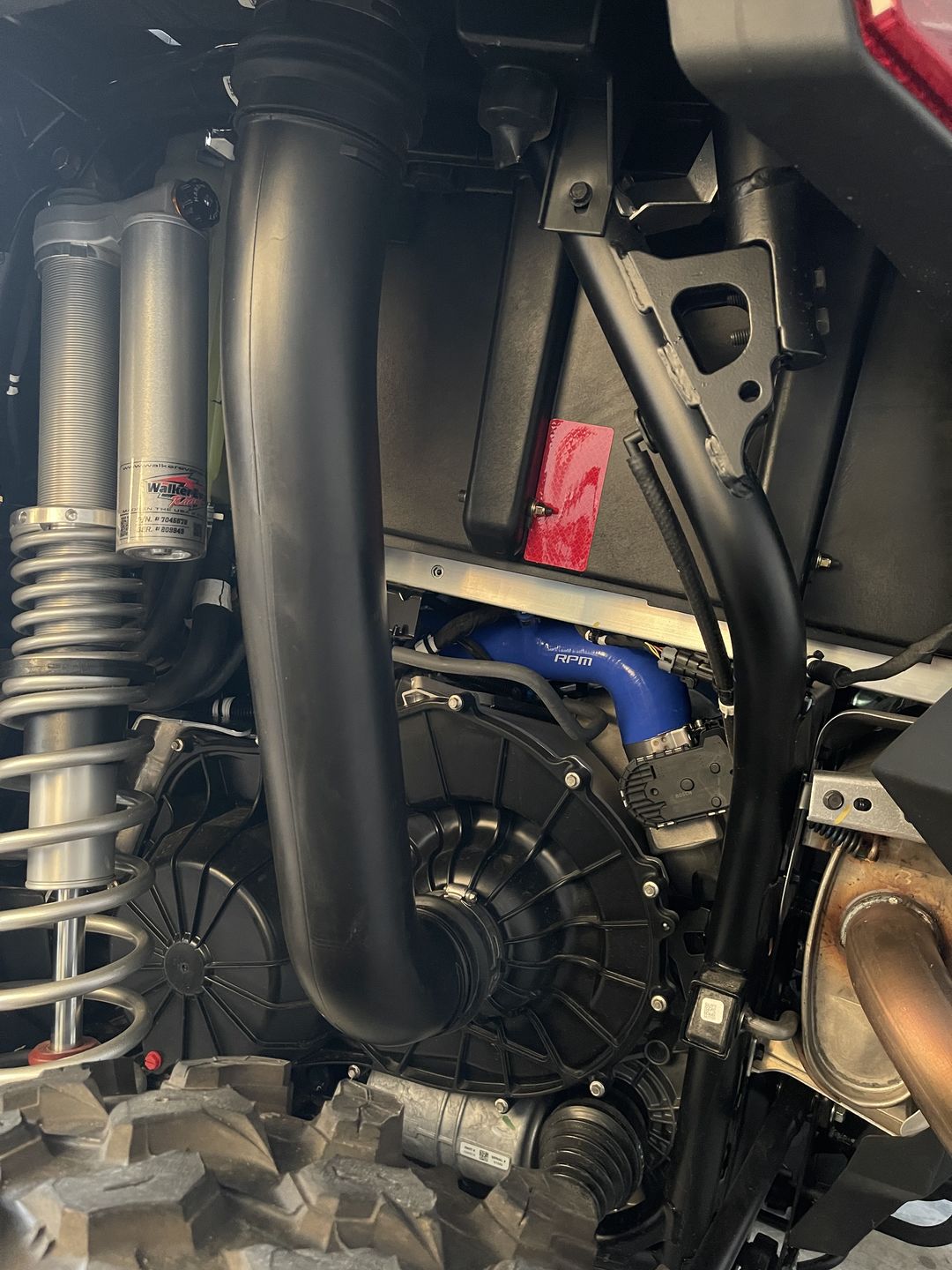 Customer photo review of RPM-SxS Polaris RZR Turbo XP XP4 Turbo S Pro XP Turbo R - Silicone Charge Tube
