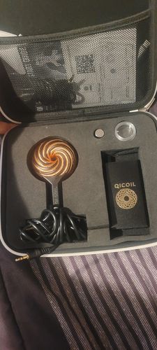 Customer photo review of Qi Coil™ Mini Legacy Single: Mobile Rife & PEMF Therapy