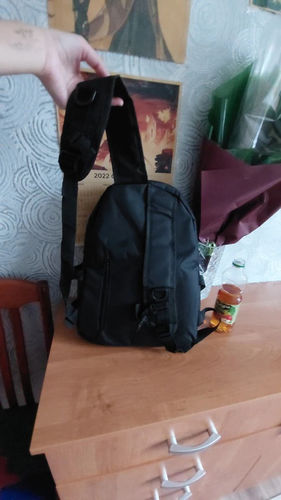 Customer photo review of RETRO TECHWEAR BACKPACK