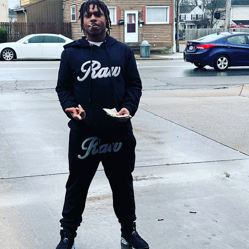 Customer photo review of RAW Cursive Grey Chenille Hoodie and Joggers Set