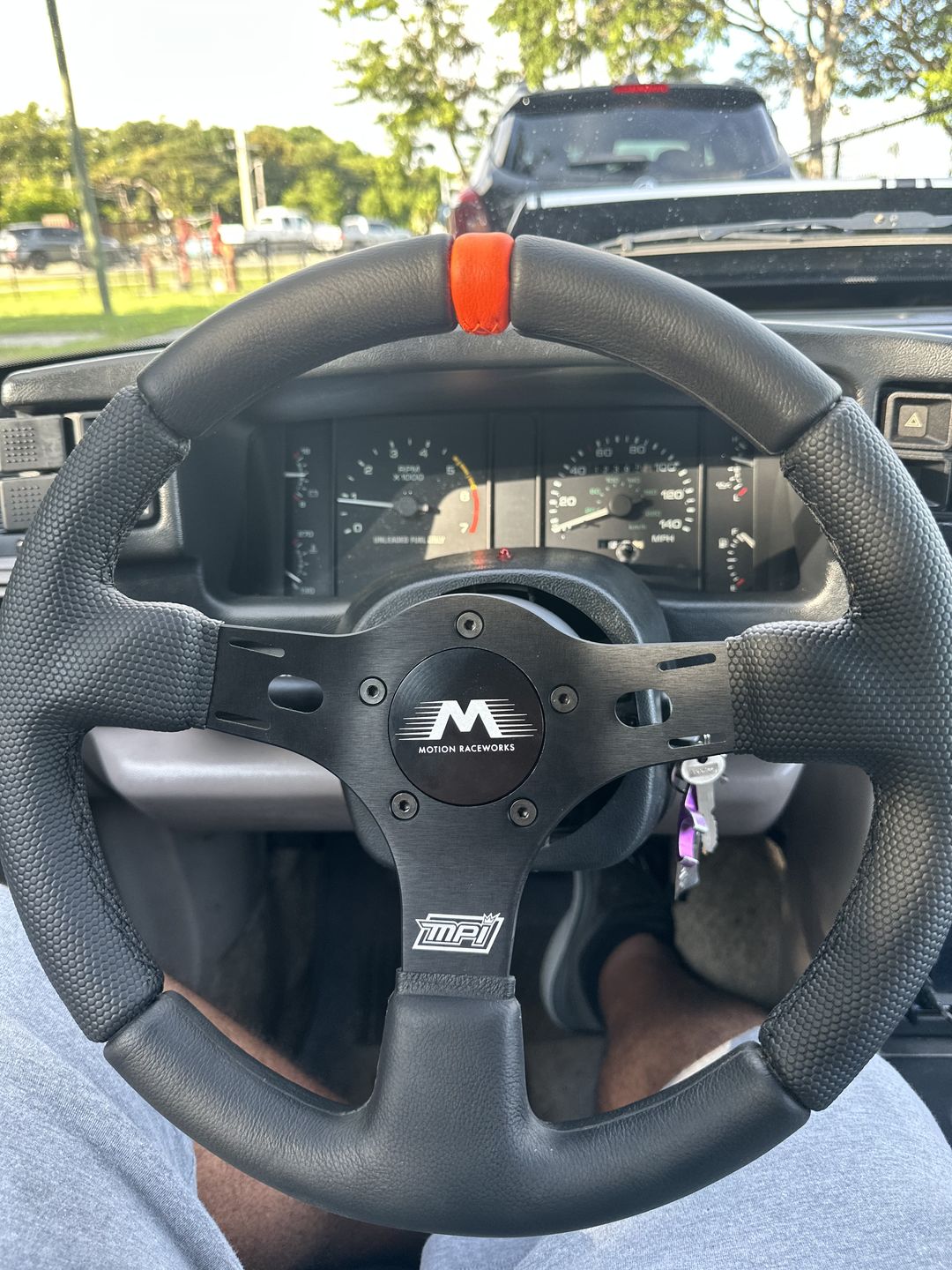 Customer photo review of Motion Raceworks Edition MPI Race Steering Wheel - DRG-R513