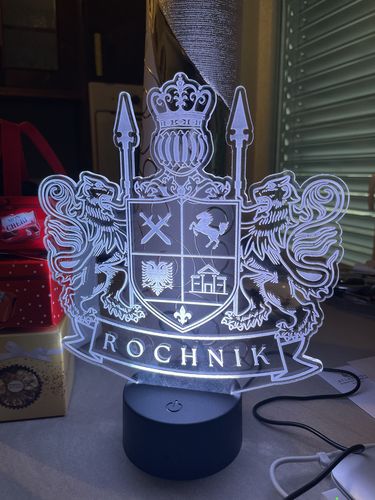 Customer photo review of LED Svetilka: Couple Portrait