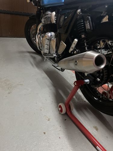 Customer photo review of Paire de Silencieux S&S Royal Enfield Interceptor/ continental GT 650